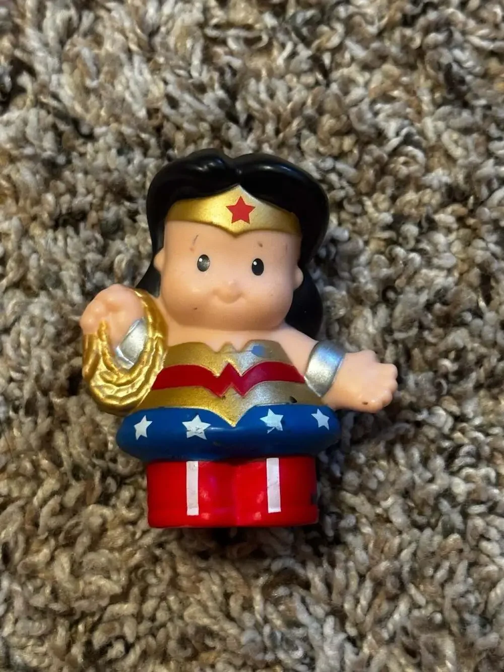 Fisher-Price Little People DC Super Friends Superman and Wonder Woman Figures